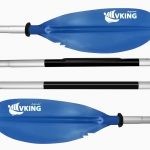 wioslo składane Vking 230 220 cm niebieskie 4-czesciowe