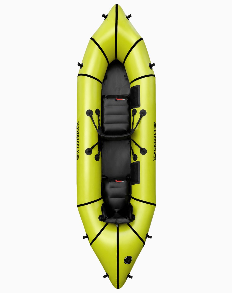 Packraft Vking Grizzly plus limonkowy