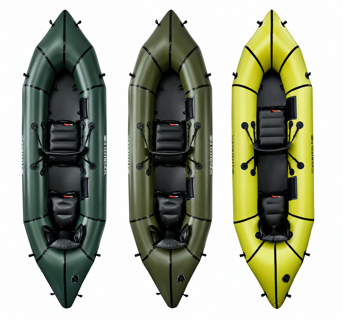 Packrafty Vking Grizzly Plus - 3 kolory